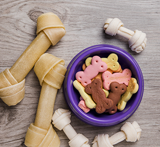 Golosinas y snacks para perros